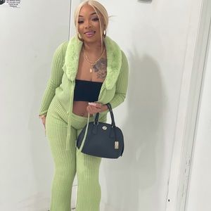 Green 2 piece